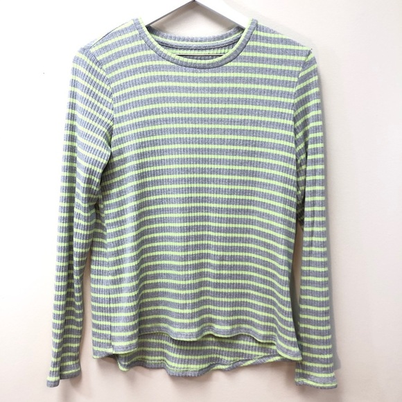 5/$20 American EAGLE super‎ soft striped ribbed top - Picture 4 of 8
